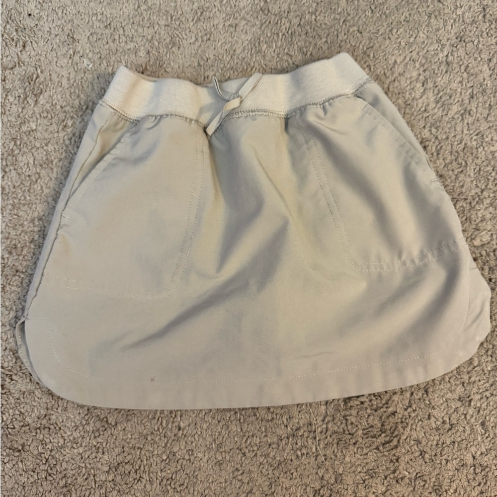 Girls Uniform Khaki Skirt